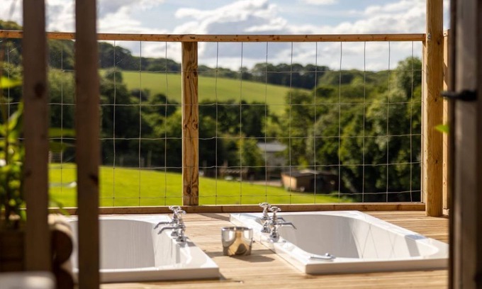 Broadwoodkelly Casa | Luxury Safari Lodge surrounded by deer!! 'Roe'