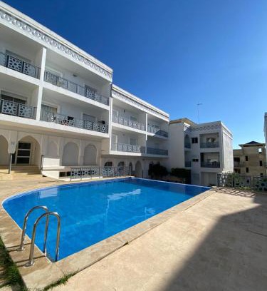 Bni Makada Apartamento | Luxury sea view apt tanger with Swimming pool