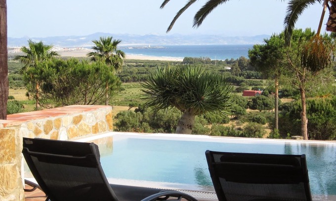 Valdevaqueros Villa | Lujo, aislada Villa Tarifa - 800 metros de la playa - impresionantes vistas