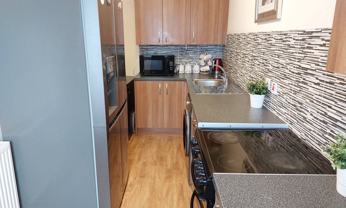 Salford Apartamento | Luxury Serviced Apartment Close to Manchester City Centre and Old Trafford.