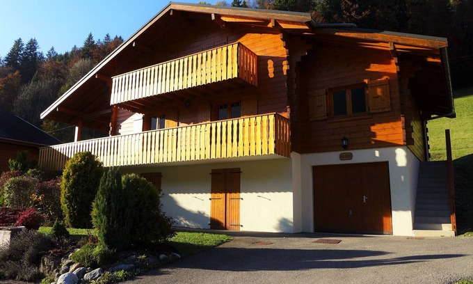 Abondance Chalet De Esquí | Chalet de lujo con orientación sur a 5 minutos de las pistas de esquí, a 15 minutos de Chatel