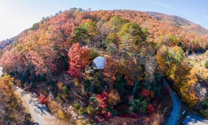 Balsam Grove Casa | Luxury Spa Dome: Sauna & Hot Tub