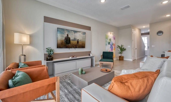 West Kissimmee Casa | Luxury spacious villa, private pool, themed beds