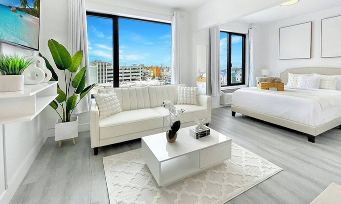 Elizabeth Apartamento | Luxury Studio Apartment-near NYC, EWR, Prudential, NJPAC, Dwntwn Newark, MetLife