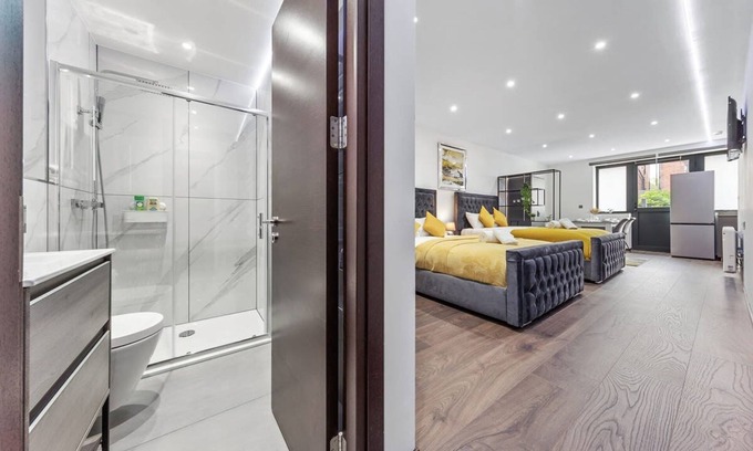 Golders Green Apartamento | Luxury Studio Suite Near Euston Central London