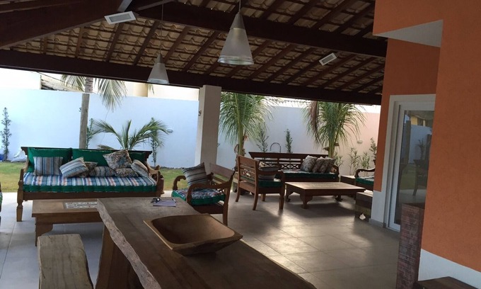 Guarajuba Casa | SUITES DE LUJO 8 50 metros de la mejor playa de Guarajuba