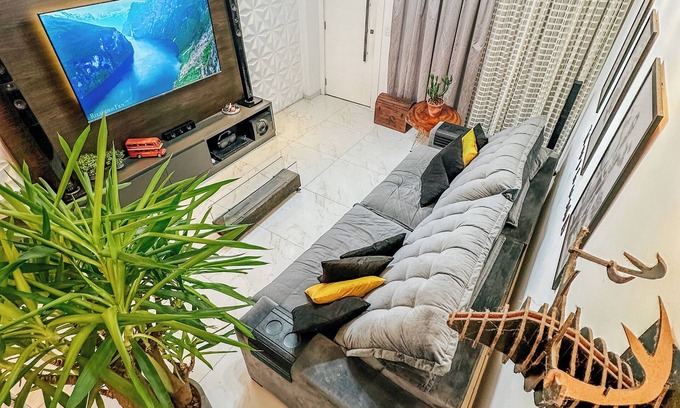 Sao Francisco de Assis Casa | Luxury townhouse with triple hot tub and gourmet space 5 minutes from BC beach