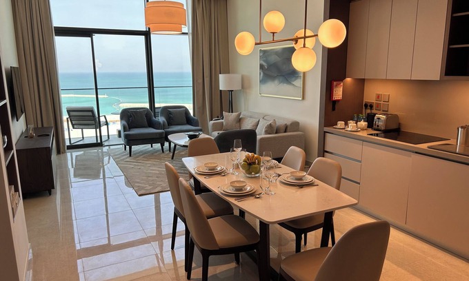 Muharraq Apartamento | Luxury two-bedroom apartment at Address Bahrain.