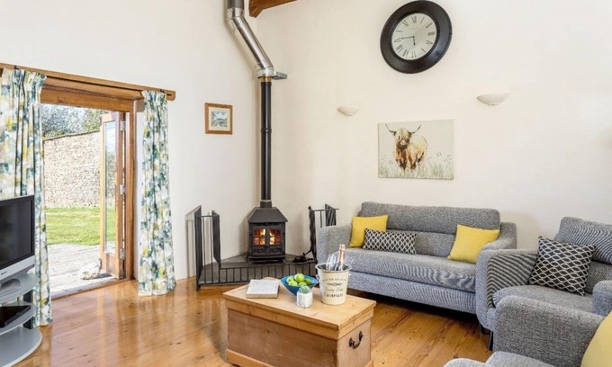 Wadebridge Casa | Granero de lujo de 5 estrellas con impresionantes vistas rurales.