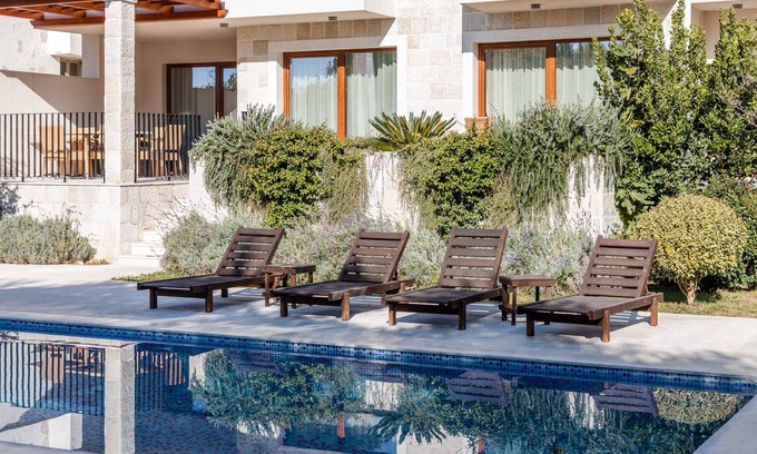 Kaluđerac Villa | Casa de vacaciones de lujo con piscina privada en Buljarica