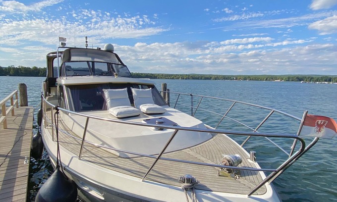 Bad Saarow Alquiler De Eote | Luxury vacation on the Amavida Yacht / Scharmützelsee - Sonne3000