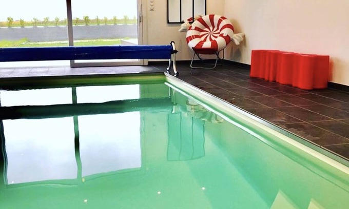 Kerlouan Casa | Luxury villa 4**** in Kerlouan, sea and beach 80m away, quiet,heated indoor pool