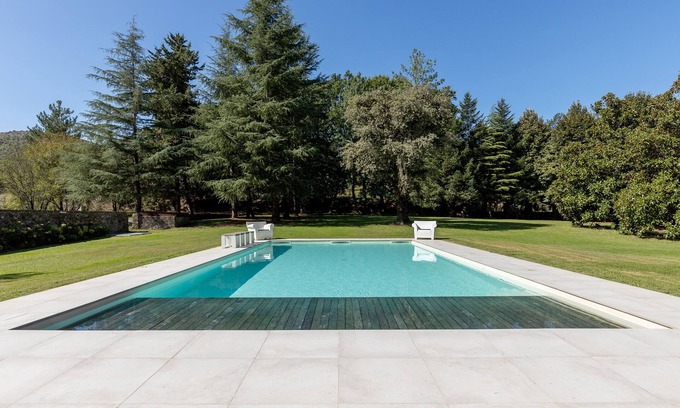 Santa Maria del Giudice Villa | Villa Vittoria con parque y piscina privada