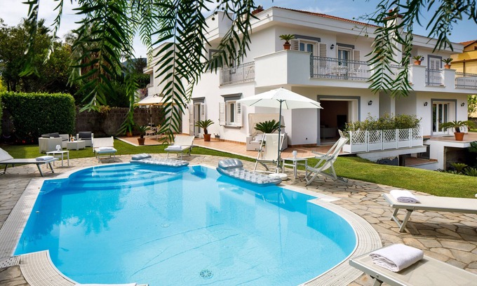 Sant'Agnello Villa | Villa de lujo D'Esposito - Costa de Sorrento