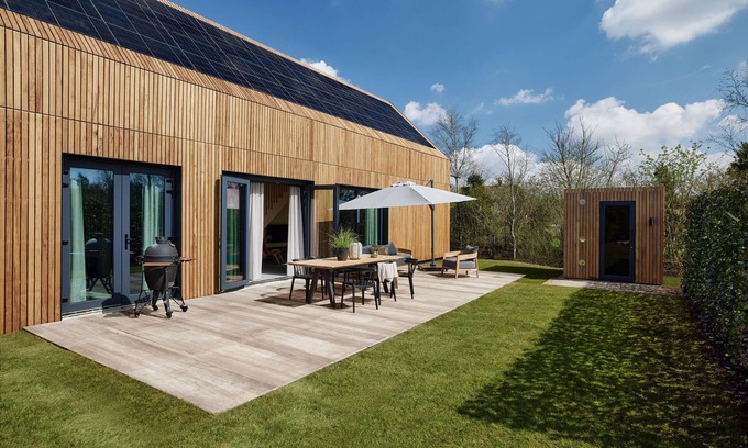 Appelscha Casa | Villa de lujo en Drenthe con spa exterior