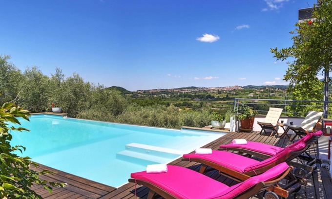 Lake Garda Villa | Villa de Lujo Lanuvio Piscina&Hammam by Flatinrome