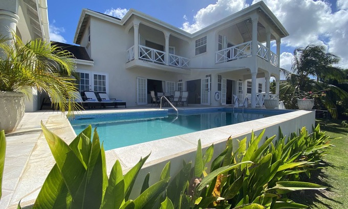 Mount Standfast Villa | Luxury Villa St James, 4 bed 4 bath , Private Pool, fantastic sea views