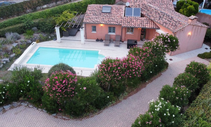 Fayence Villa | Luxury villa with heated swimming pool and private garden