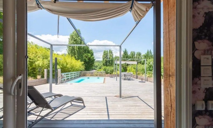 Gagnieres Villa | Luxury villa with private pool on a large estate