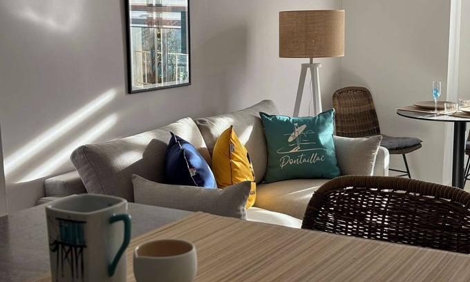 Pontaillac Apartamento | Apartamento T2 para 4 personas frente a la playa de Pontaillac