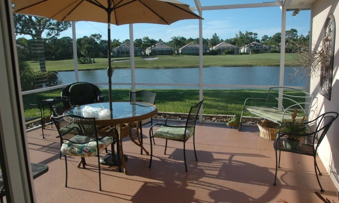 Hobe Sound Villa | Villa de lujo frente al agua y al golf. Cerca de playa / océano.