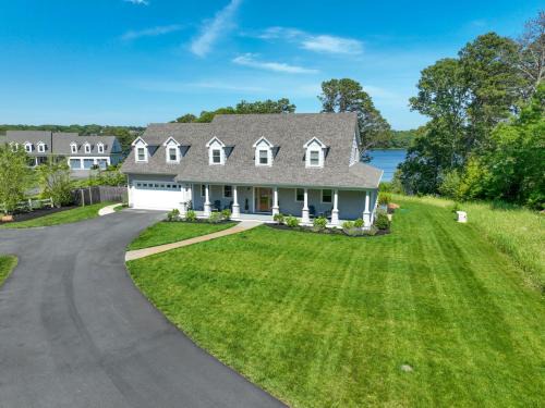 South Yarmouth Casa | Luxury Waterfront Home w Heated Pool and Hot Tub