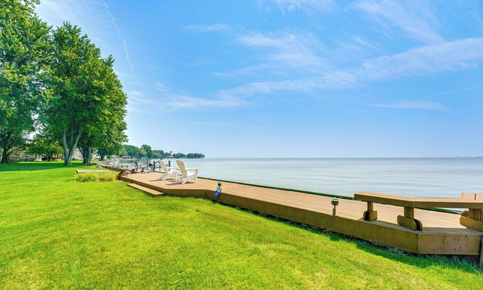 Anchor Bay Harbor Casa | Luxury Waterfront Home in Chesterfield w/ Views!