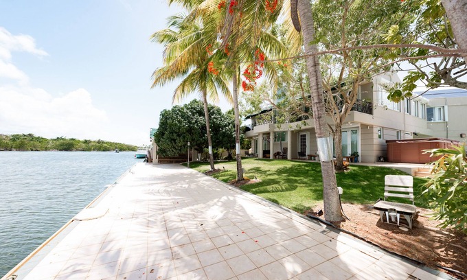 Sabana Abajo Villa | Luxury Waterfront Villa w/ Pool, Spa, Sauna, & Dock—10Min from San Juan&Airport