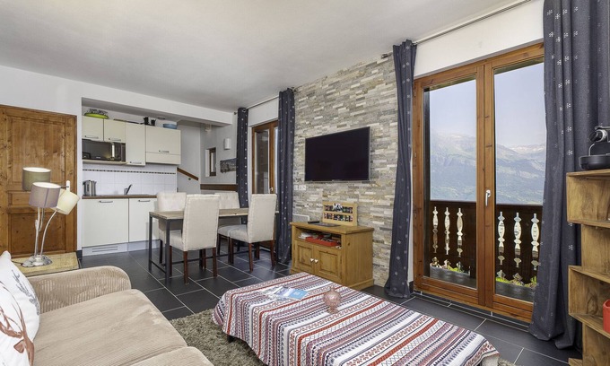 Combloux Casa | Dúplex-Baño con bañera-Balcón-Vue Mont-Blanc - AW 403