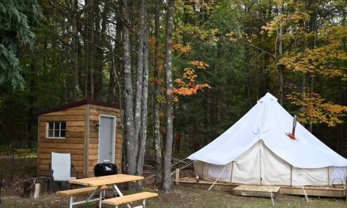 Town of Conesville Alquiler De RV | Luxury Yurk Tent in The Catskills