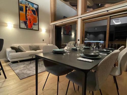 Meribel-Mottaret Apartamento | Méribel Mottaret - Appartement 3 chambres, 6 pers, parking, terrasse, skis aux pieds - FR-1-613-105