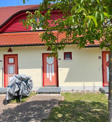 Kreptitz Apartamento | Möwenblick Bakenberg-41 Ferienwohnung mit Terrasse, Doppelbett, Schlafsofa, vollständige Komfortküche