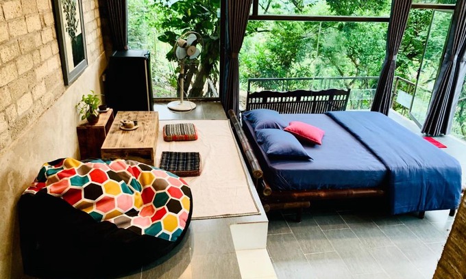Hoa Binh Casa | Mường Retreat Hòa Bình Rose room trong Bảo tàng Nghệ thuật