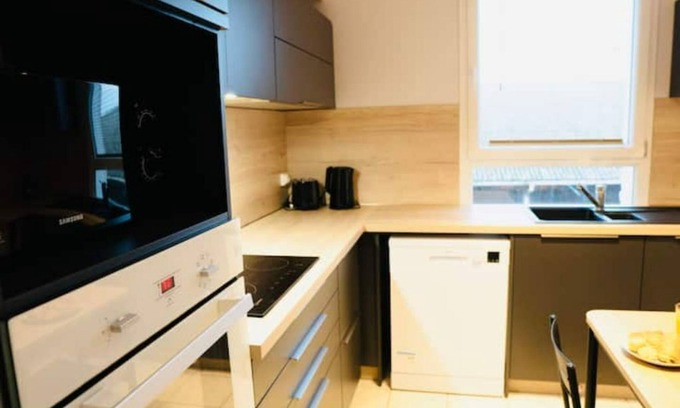 Saint-Charles du Port Apartamento | MAH 2 magnificent family apartment near Le Havre train station