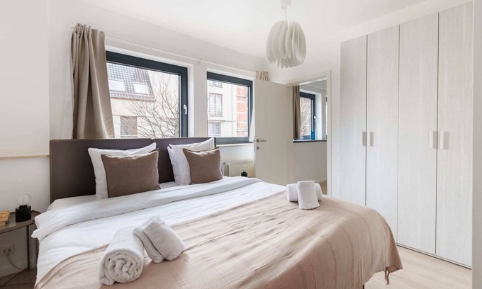 Wijk van de Squares Apartamento | MA - Berlaymont V - Una Habitación Piso, Capacidad 4