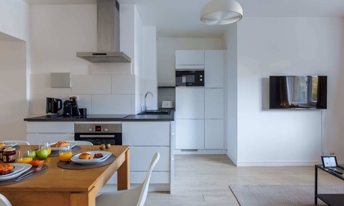 Wijk van de Squares Apartamento | MA - Charlemagne I - Dos Habitaciones Piso, Capacidad 6