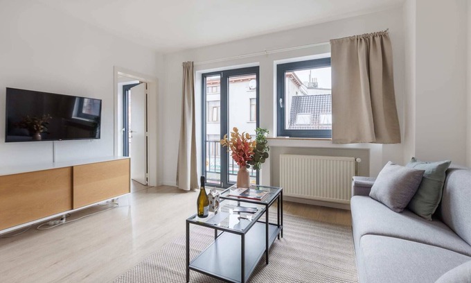 Wijk van de Squares Apartamento | MA - Charlemagne V - Una Habitación Piso, Capacidad 4