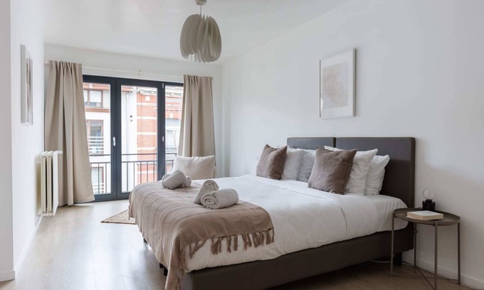 Wijk van de Squares Apartamento | MA - Conseil VI - Dos Habitaciones Piso, Capacidad 6