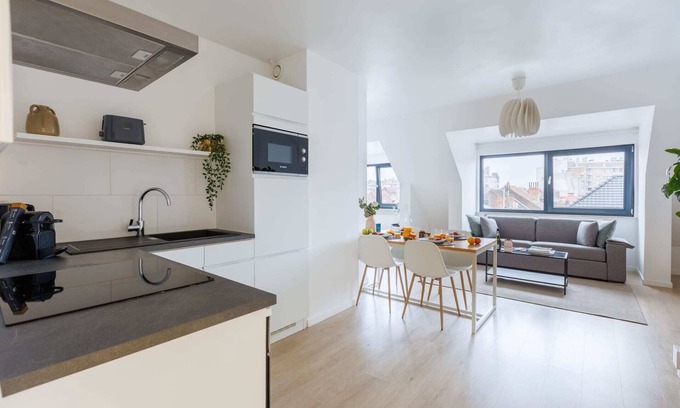 Wijk van de Squares Apartamento | MA - Parlement VI - Estudio Piso, Capacidad 4