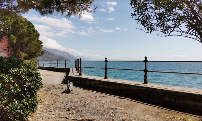 Villammare Apartamento | Magarella apartment Scario patio