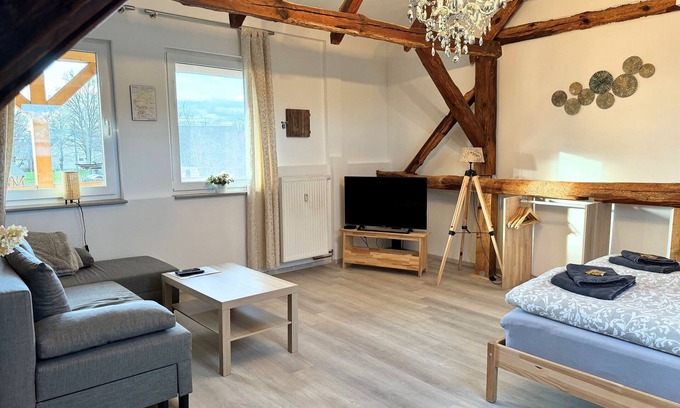Uebigau-Wahrenbruck Apartamento | Magdstübchen