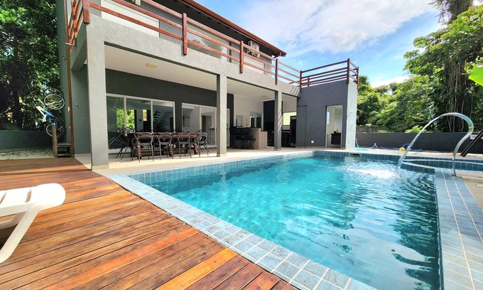 Guaratuba Casa | Magnífica Casa Condomínio Praia Bertioga Guaratuba Sun House Litoral Norte