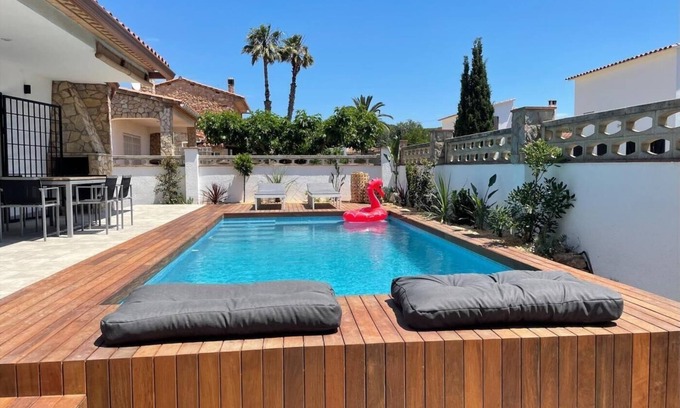 L'Escala Villa | Magnífica casa con piscina privada.