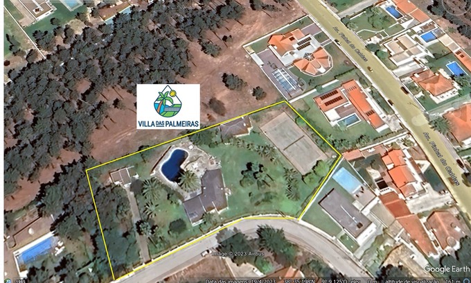 Verdizela Villa | Magnífica villa con piscina muy grande / cancha de tenis / jardín exótico (4000 m ^ 2)