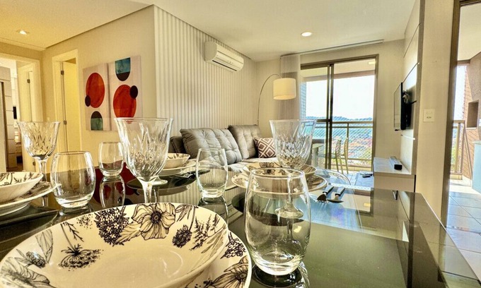 Campina do Siqueira Apartamento | Magnificent 2-bedroom apartment near Barigui Park