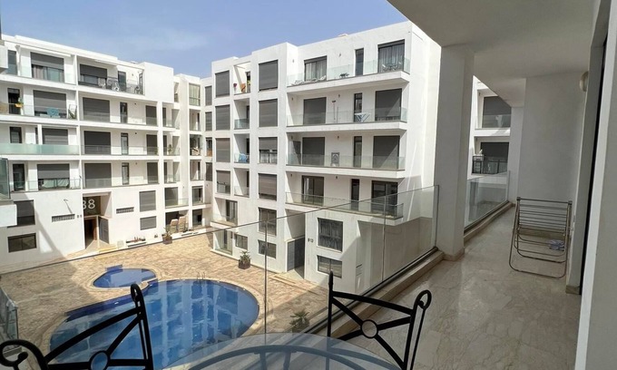 Agadir Bay Apartamento | Magnificent apartment with swimming pool in Agadir bay