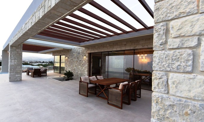 Ierapetra Villa | Magnificent Crete Villa | Beacfront Villa Valora | 2 Bedrooms | Private Swimming Pool | Stunning Sea View | Outdoor Dining Area & BBQ | Ierapetra
