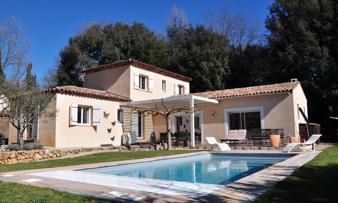 Roquefort-les-Pins Villa | Villa de 4 dormitorios en el corazón de la Riviera francesa
