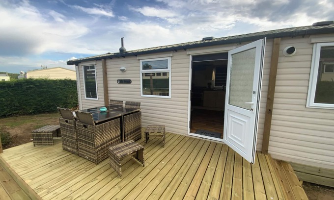 Aix-en-Ergny Casa | Magnificent Mobile Home 40m2 2h s garden swimming pool