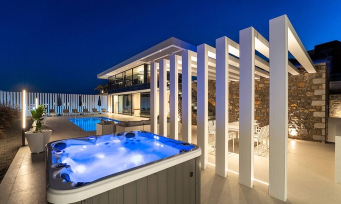 Lahania Villa | Magnificent Rhodes Villa | 3 Bedrooms | Villa 6.6 | Stunning Sea Views | Jacuzzi | Close to Beach